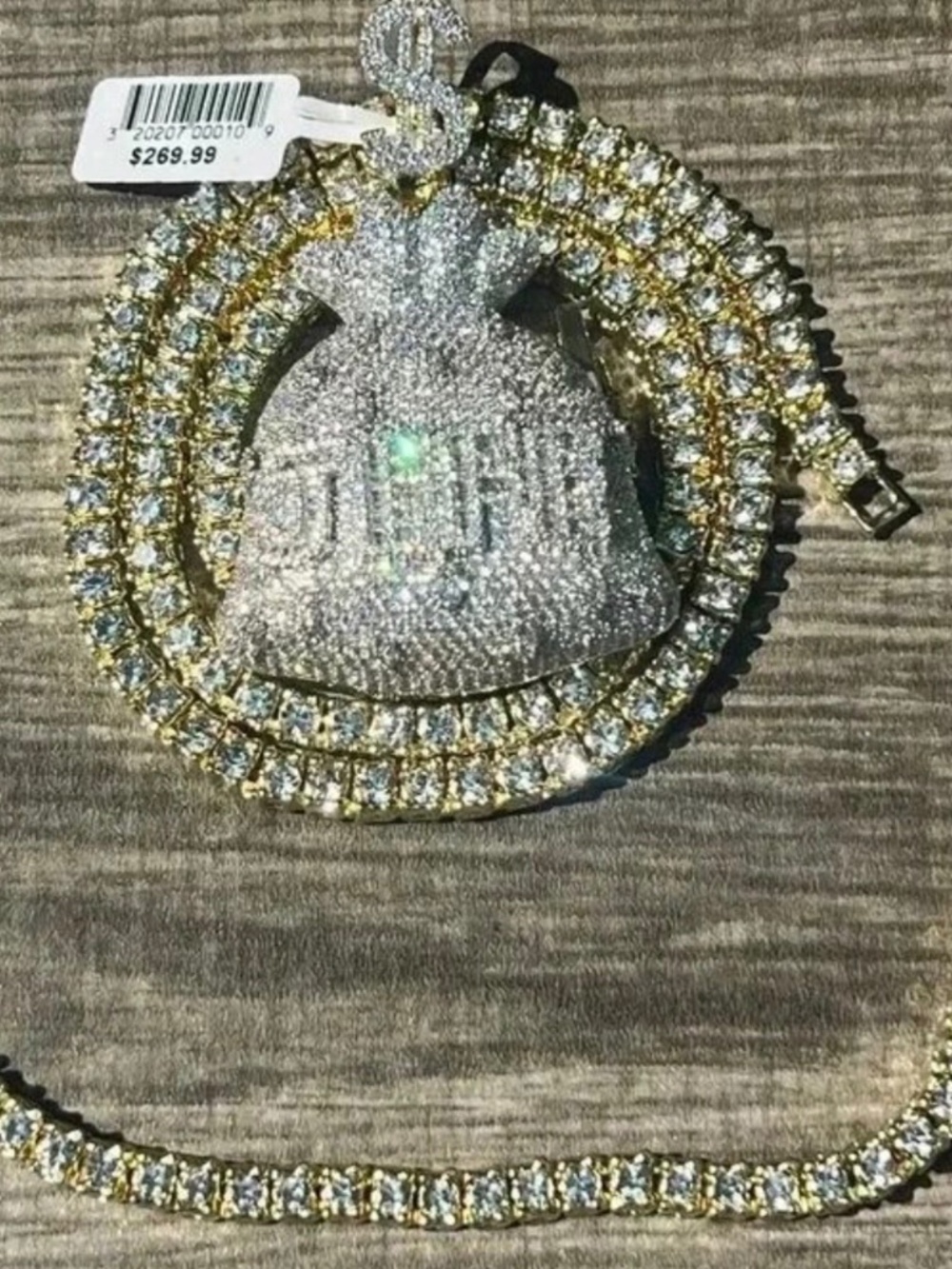 Real iced out jewelry from icebox